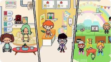 托卡世界婴儿车场景探索