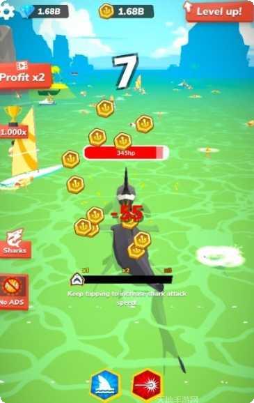 贪吃大白鲨游戏攻略