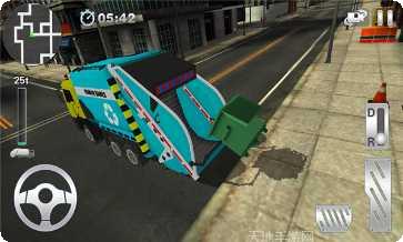 垃圾车真实驾驶体验