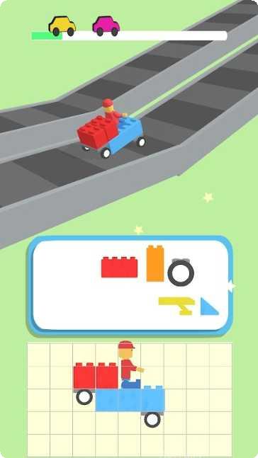 积木方块赛车玩法介绍