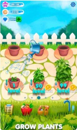 放置植物花园玩法