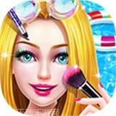 泳池派对化妆与美容
