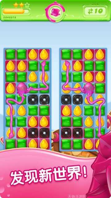 糖果果冻三消拼图攻略