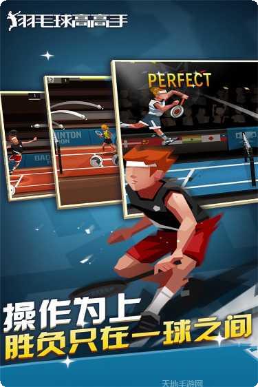 羽毛球高高手联机版比赛