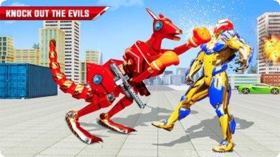 袋鼠机器人搏击技巧