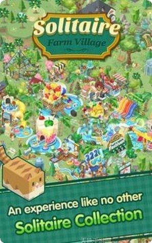 纸牌接龙农场玩法