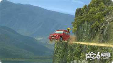 越野吉普车特技比赛