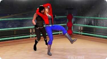 女子摔跤搏击比赛视频