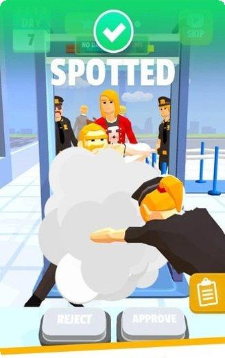 机场安检员角色扮演