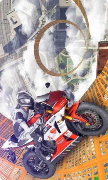 不可能的摩托车极限竞速