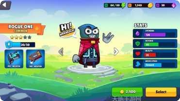 古怪的冒险角色选择