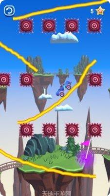 画线登山者技巧