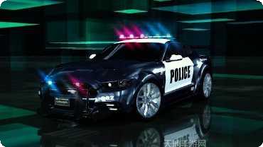 警车追逐游戏