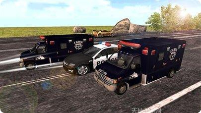 公路警车竞速比赛