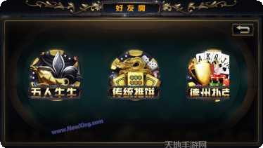 天选棋牌游戏攻略