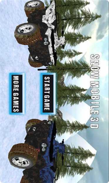 雪地车停车模拟