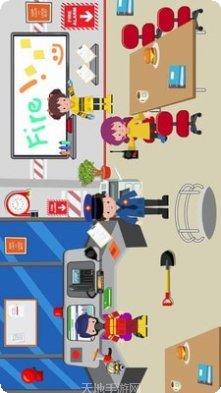 宝宝消防员警察局互动体验