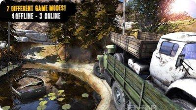 卡车越野丘陵运输玩法介绍