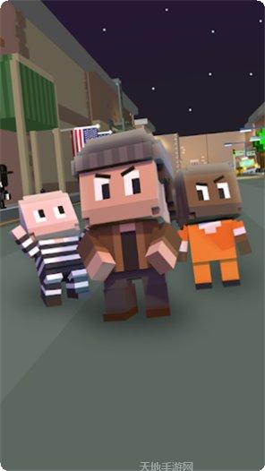 方块警察捉强盗游戏攻略