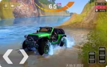 越野吉普车特技挑战