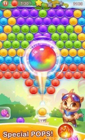 疯狂泡泡猫游戏攻略