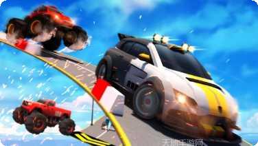 超级斜坡汽车跳跃技巧