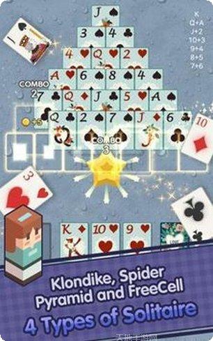 纸牌接龙农场玩法