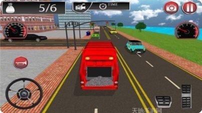 垃圾清洁车城市清理