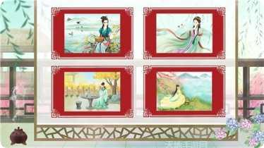 公主古装少女涂色游戏