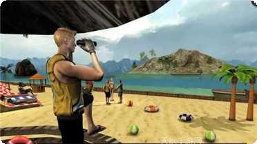 黑猴子救生员冒险游戏