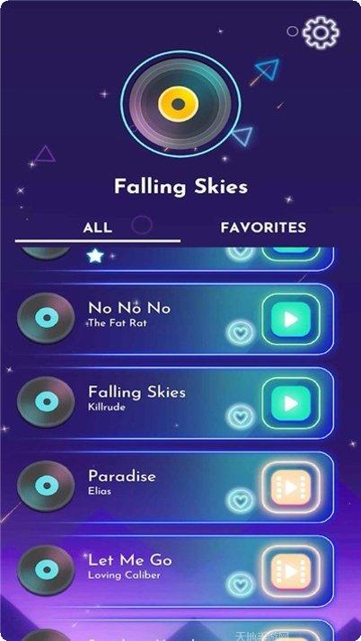 节奏打击游戏音乐选择