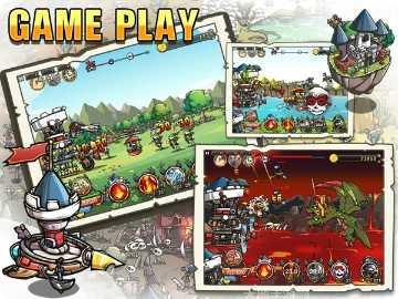 卡通防御太空战争塔防