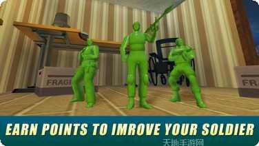 玩具军队火柴人小队生存角色