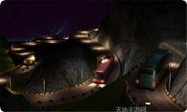 越野客车爬坡3D模拟驾驶