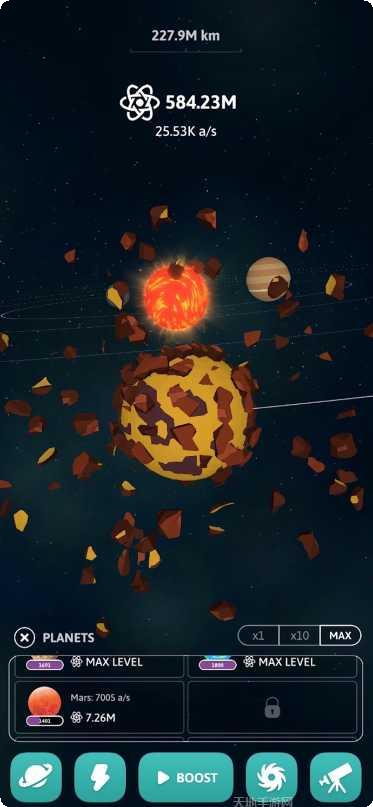 放置宇宙采矿模拟器