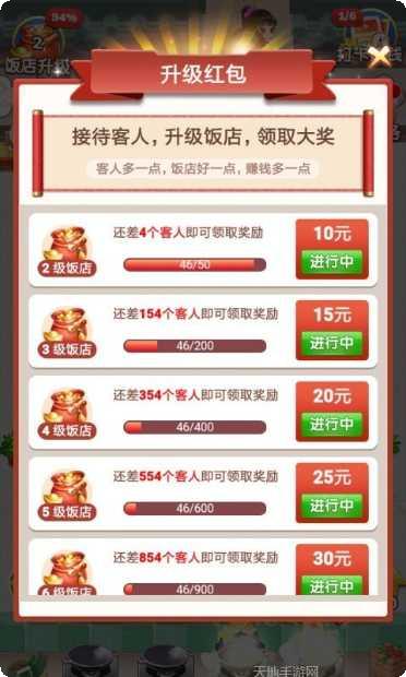 疯狂餐厅红包版攻略