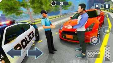 公路警车模拟驾驶