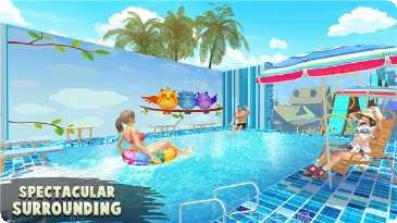 水上公园漂流挑战