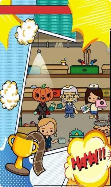 托卡小镇街边小吃角色介绍