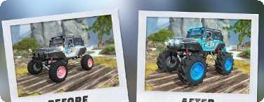 模拟越野摩托车竞速体验