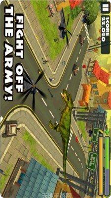 霸王龙与棘龙战斗技巧