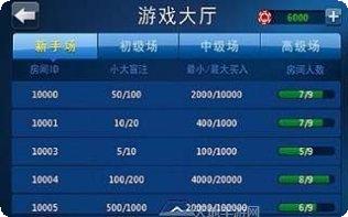 德州扑克手游比赛