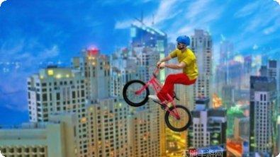 棘手的摩托车坡道技巧