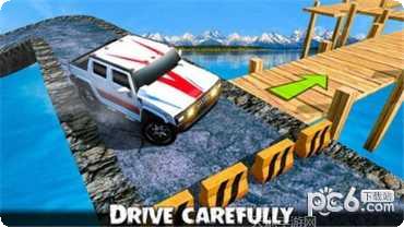 吉普车特技竞速游戏