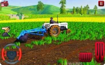 拖拉机耕作司机挑战赛