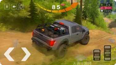 皮卡车越野驾驶挑战