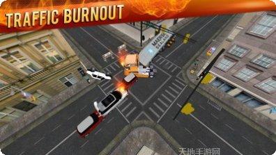 交通赛车手夜间赛车