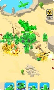 玩具军抽签防守玩法