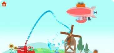 恐龙消防车游戏下载