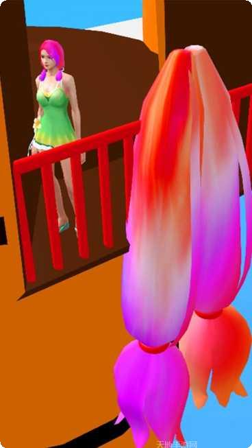 长发我最美跑酷玩法